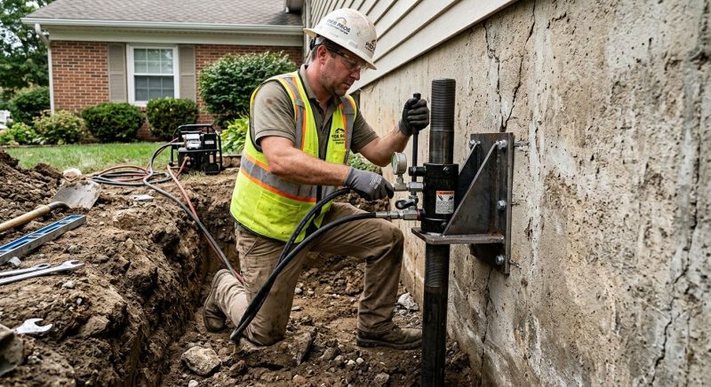 Concrete Foundation Leveling in Columbus, OH