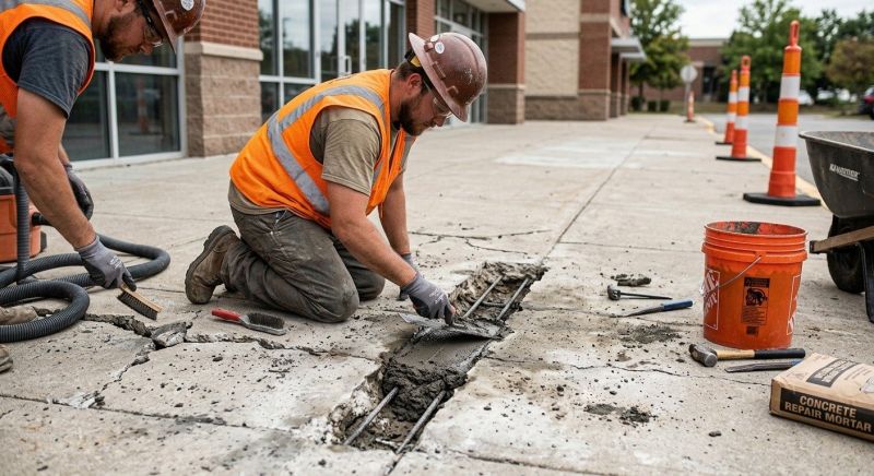 Concrete Pavement Repair in Des Moines, IA
