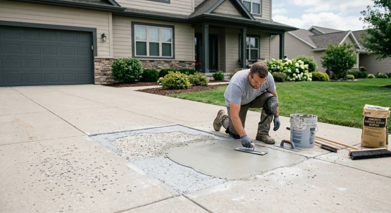 Parking Slab Repair in West Des Moines, IA