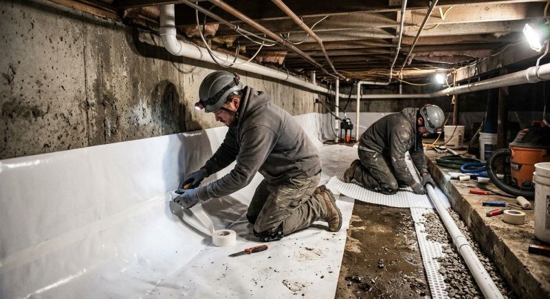 Basement Water Prevention in Montgomery, AL