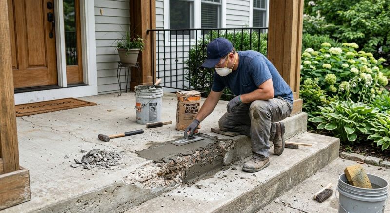 Concrete Apron Repair in Corpus Christi, TX