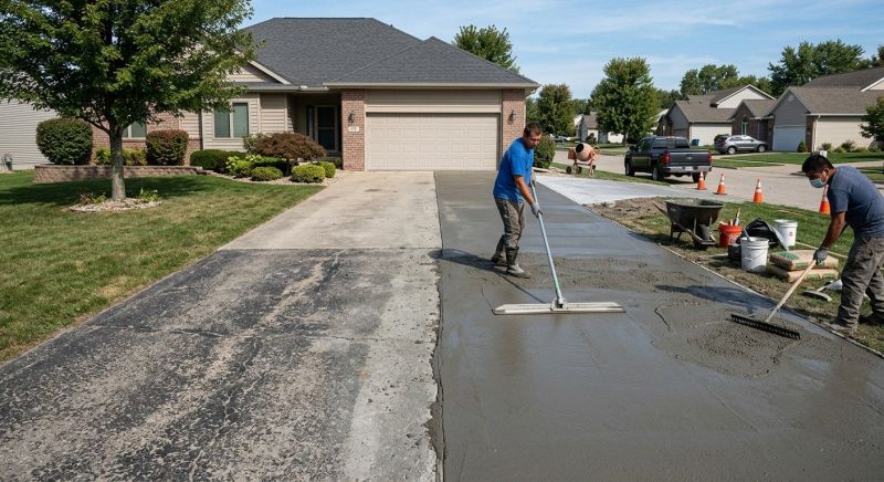 Concrete Driveway Resurfacing in Corpus Christi, TX