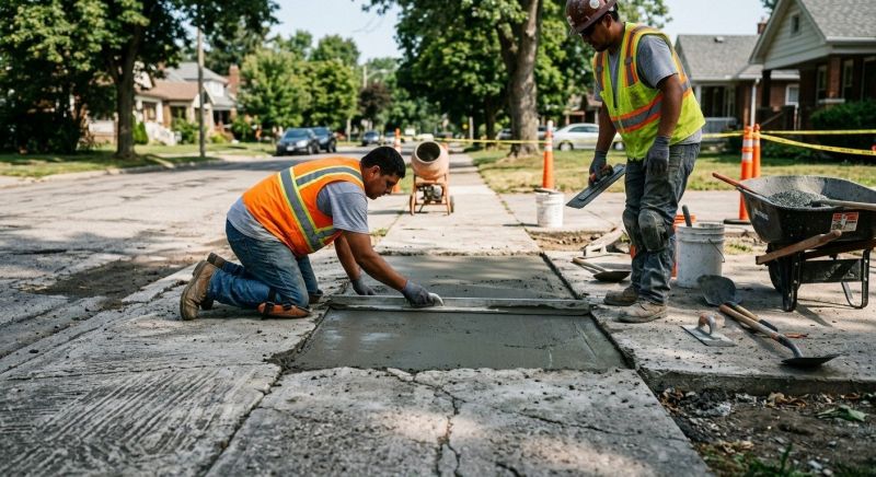 Concrete Flatwork Repair in Des Moines, IA