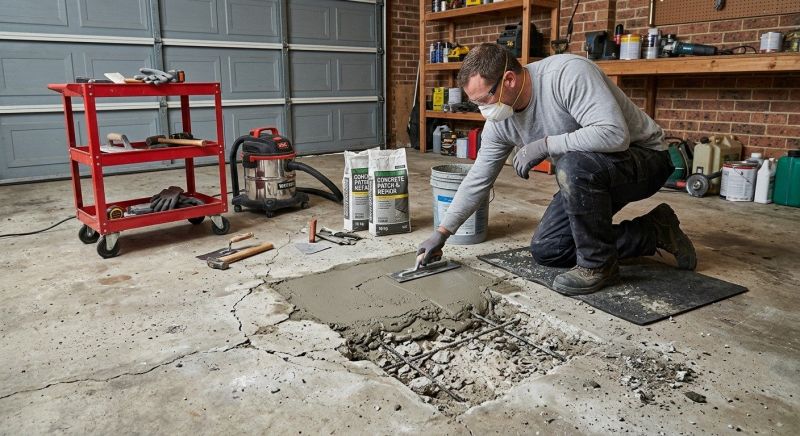 Concrete Floor Repair in West Des Moines, IA