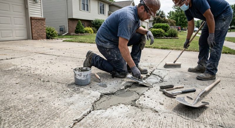 Concrete Pavement Repair in Corpus Christi, TX