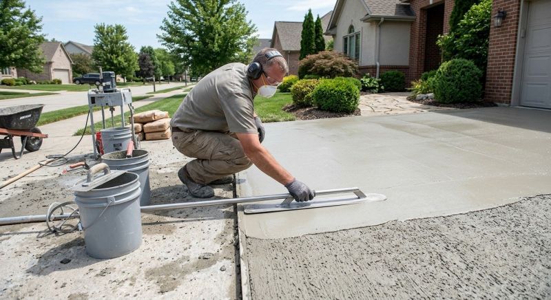 Concrete Resurfacing in West Des Moines, IA