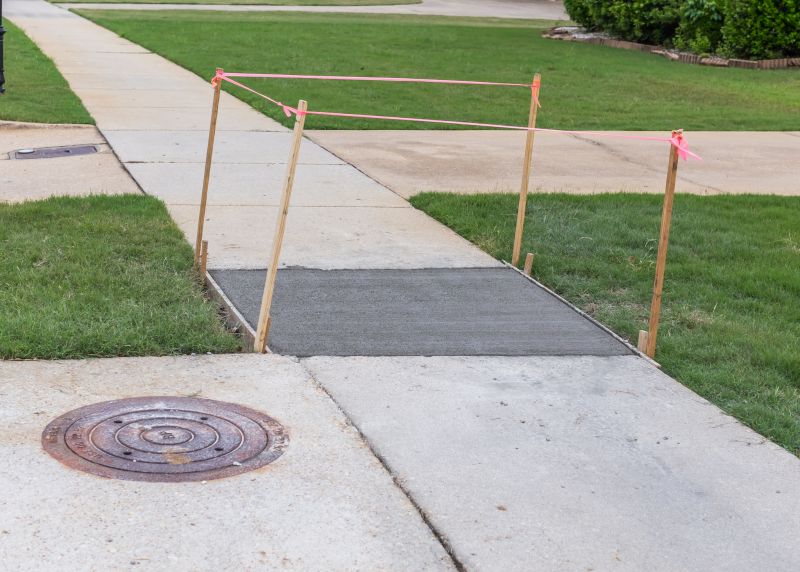 Concrete Sidewalk Repair in Corpus Christi, TX