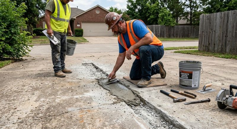Concrete Spalling Repair in Des Moines, IA