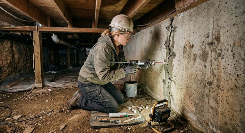 Crawlspace Foundation Repair in Columbus, OH