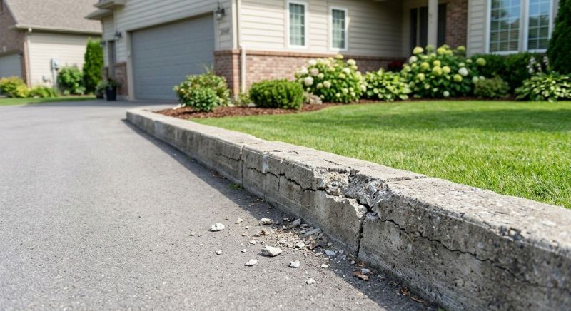 Driveway Curb Repair in West Des Moines, IA