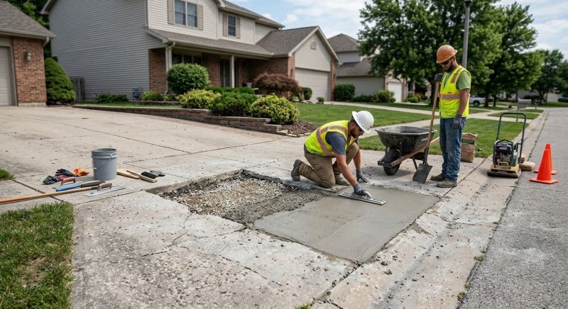 Driveway Slab Repair in Corpus Christi, TX