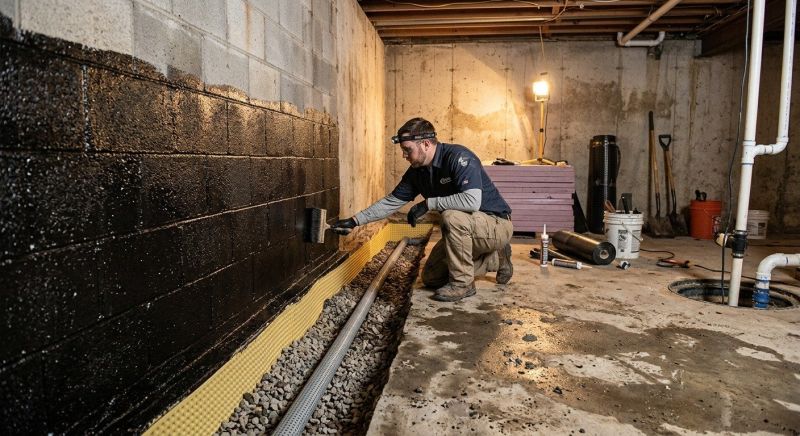 Foundation Waterproofing in Tuscaloosa, AL