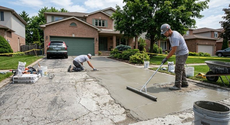 Garage Concrete Resurfacing in Miami Dade County, FL