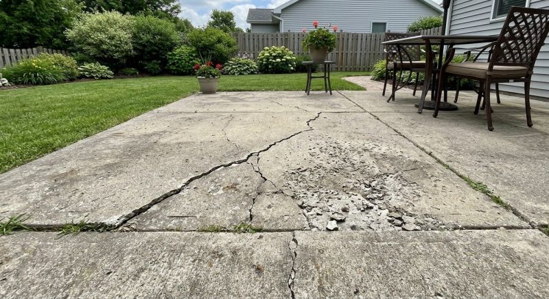 Patio Slab Repair in Des Moines, IA
