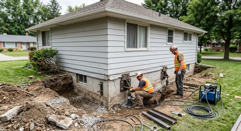Residential Foundation Repair in Columbus, OH