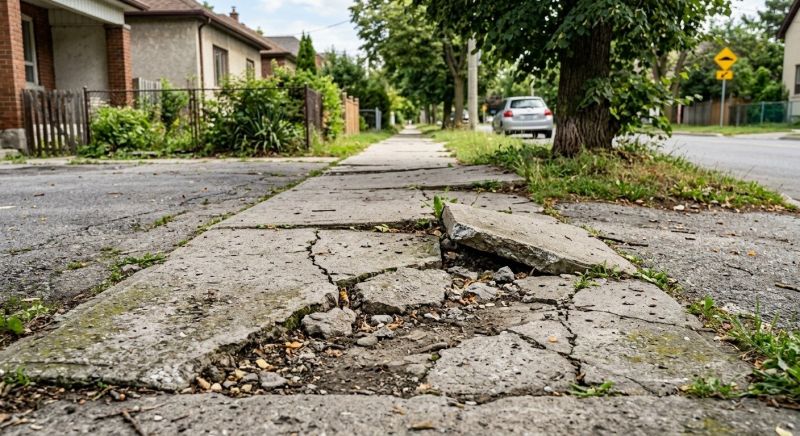 Sidewalk Repair in Corpus Christi, TX