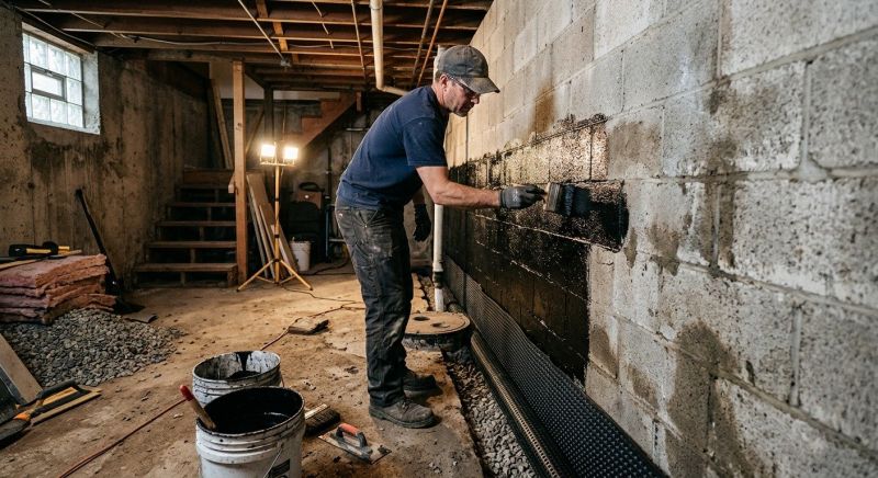 Wet Basement Repair in Columbus, OH