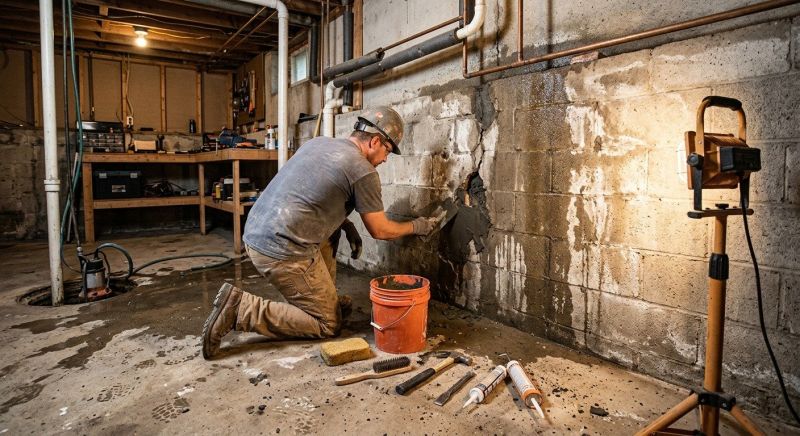Wet Basement Repair in Tampa, FL